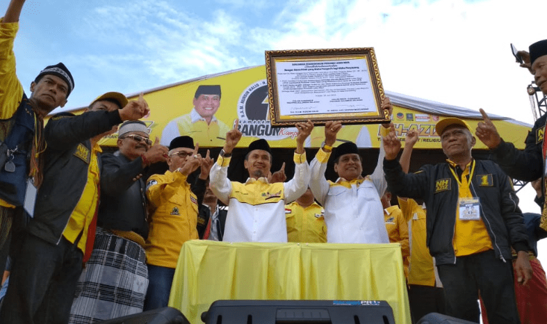 Pasangan NH-Aziz di Luwu Raya