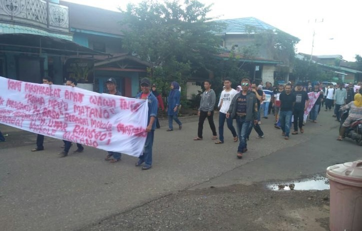 Demonstrasi Masyarakat Adat Matano