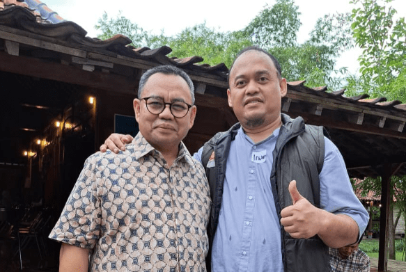 Ketua Umum Jarnas Mileanies Irwan Usman bersama Sudirman Said