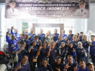 Bupati Luwu Timur Sambut Touring Nasional IV MedDocs Indonesia