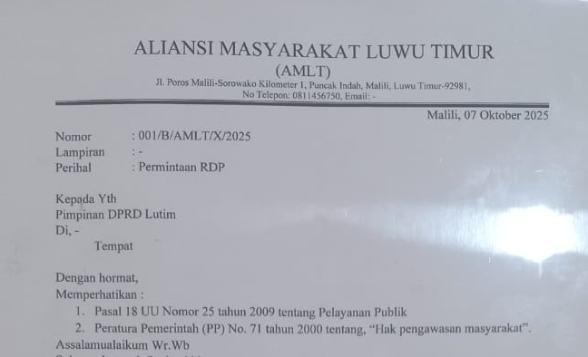 Aliansi Masyarakat Luwu Timur