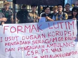 Mahasiswa Desak Kejati Sulsel Awasi Khusus Kasus Dugaan Korupsi di Luwu Timur