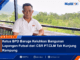 Ketua BPD Baruga Keluhkan Bangunan Lapangan Futsal dari CSR PT.CLM Tak Kunjung Rampung