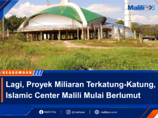 Lagi, Proyek Miliaran Terkatung-Katung: Islamic Center Malili Mulai Berlumut