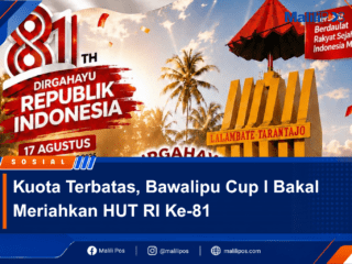 Kuota Terbatas, Bawalipu Cup I Bakal Meriahkan HUT RI Ke-81