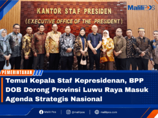 Temui Kepala Staf Kepresidenan, BPP DOB Dorong Provinsi Luwu Raya Masuk Agenda Strategis Nasional