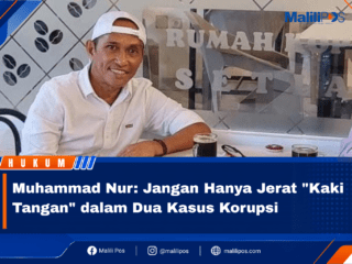 Muhammad Nur: Jangan Hanya Jerat "Kaki Tangan" dalam Dua Kasus Korupsi