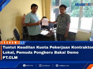 Tuntut Keadilan Kuota Pekerjaan Kontraktor Lokal, Pemuda Pongkeru Bakal Demo PT.CLM