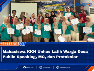 Mahasiswa KKN Unhas Latih Warga Desa Public Speaking, MC, dan Protokoler
