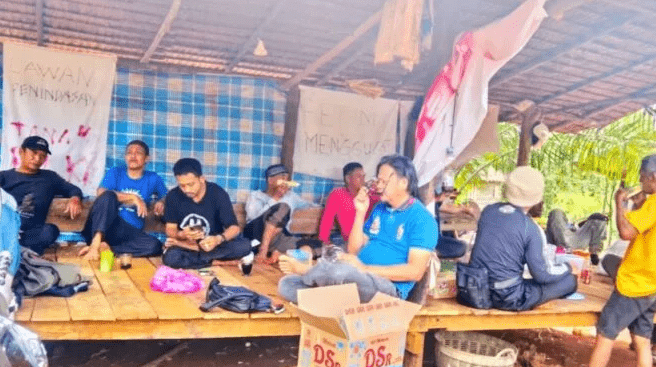 JAKAM Lutim Bela Petani Di Laoli Siap Berkolaborasi Menolak Penggusuran