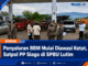 Penyaluran BBM Mulai Diawasi Ketat, Satpol PP Siaga di SPBU Lutim
