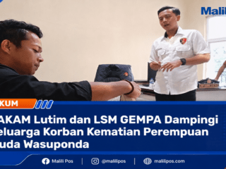 JAKAM Lutim dan LSM GEMPA Dampingi Keluarga Korban Kematian Perempuan Muda Wasuponda
