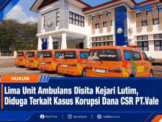 Lima Unit Ambulans Disita Kejari Lutim, Diduga Terkait Kasus Korupsi Dana CSR PT.Vale