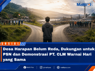 Desa Harapan Belum Reda, Dukungan untuk PSN dan Demonstrasi PT. CLM Warnai Hari yang Sama