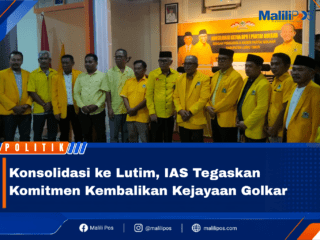 Konsolidasi ke Lutim, IAS Tegaskan Komitmen Kembalikan Kejayaan Golkar