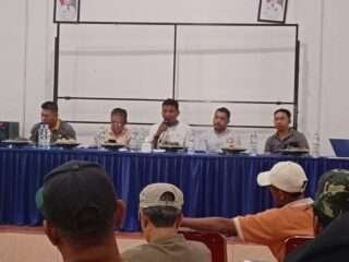 Sediment Pond Terlalu Dekat Permukiman, Warga Minta PT.PUL Hadirkan Dinas Terkait