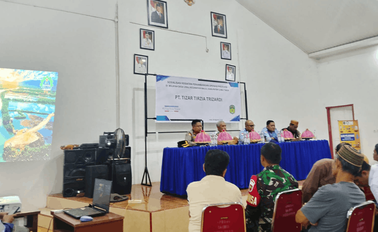 Sosialisasi PT Tizar Dikritik, Warga Nilai Forum Terlalu Singkat dan Minim Transparansi