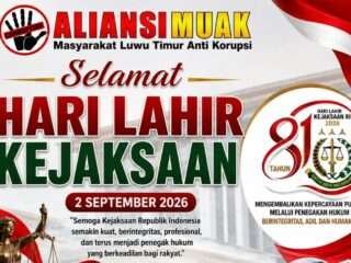 Momentum Hari Lahir Kejaksaan, Aliansi MUAK: "Kami Meminta Hukum Bekerja"
