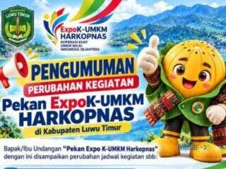 Puncak Harkopnas Sabtu Malam, Jalan Sehat Minggu Pagi di Pantai Ide
